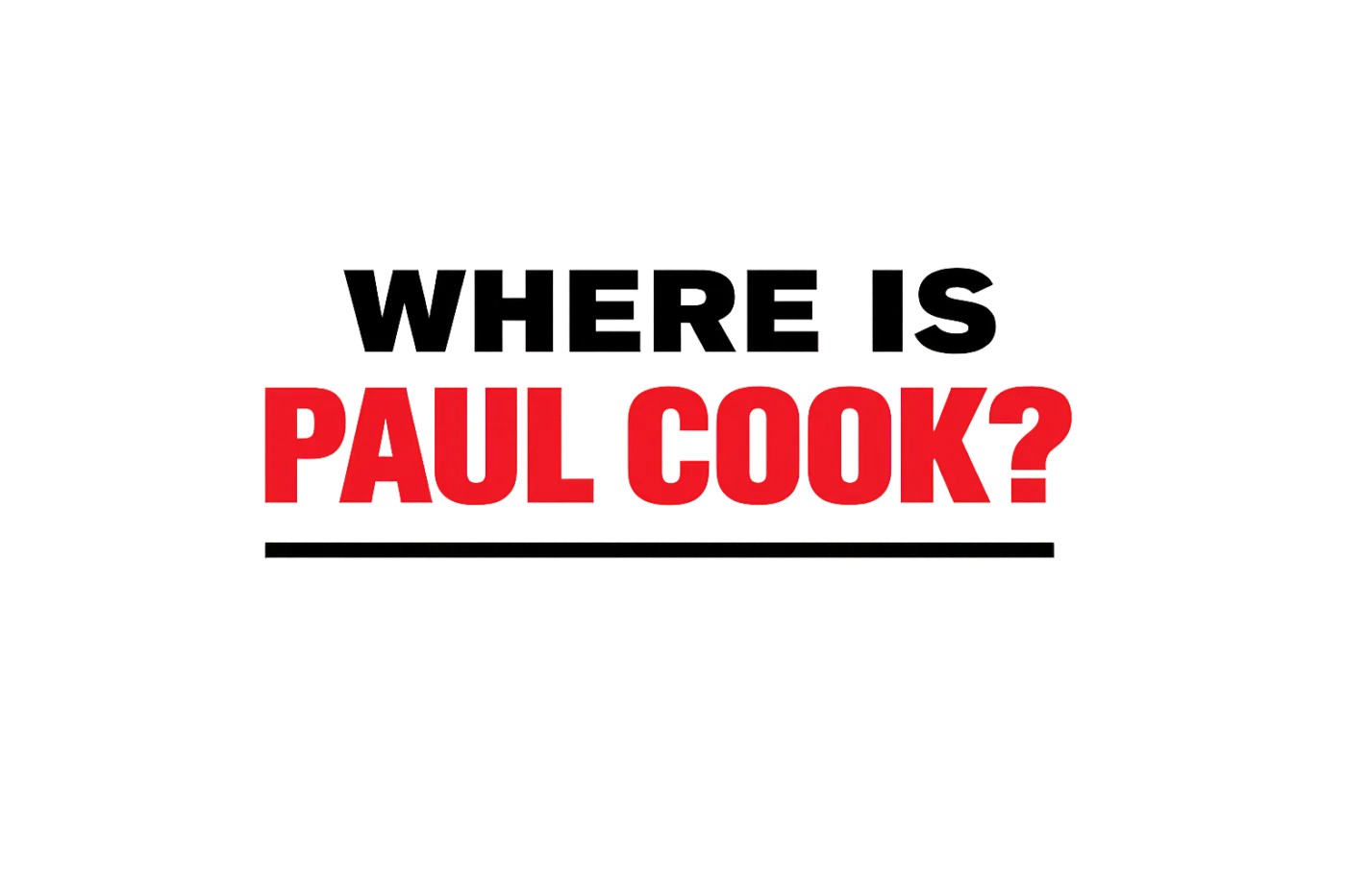 whereispaulcook.com